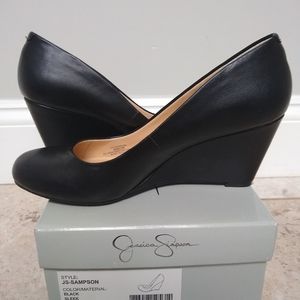 Black Wedges - Jessica Simpson 'Sampson'  sz 8
